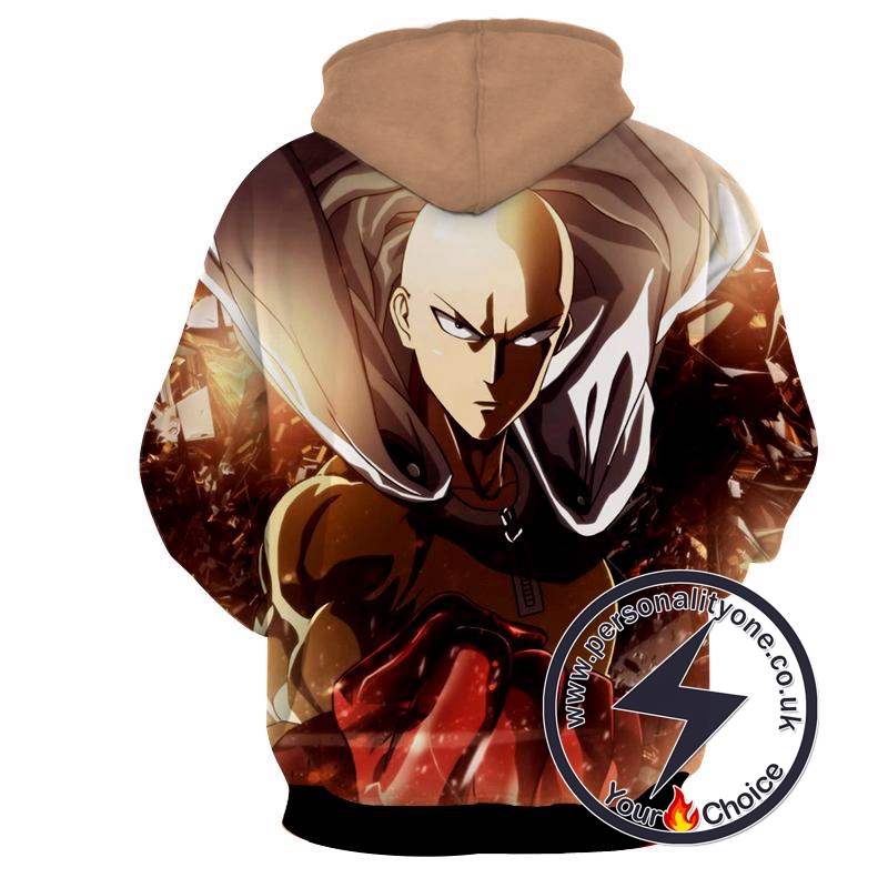 One Punch Man - Saitama 3D - Hoodies